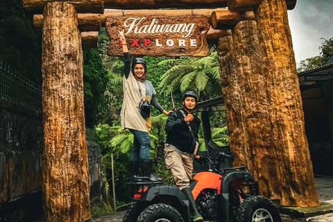 Yogyakarta: Avventura a cavallo di ATV con trasferimento in hotel