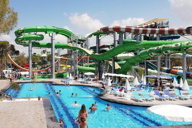 Side: AquaJoy Waterpark Entry Ticket & Optional Lunch Waterpark Entry Ticket + Lunch Included