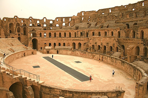 From Hammamet: 2-Day Sahara Tour, El Jem, Matmata & Tozeur