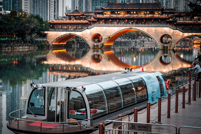 Chengdu: JinJiang River Night Cruise Tickets