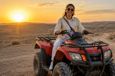 Agafay Desert Quad Bike & Camel Rides with Dinner Show Marrakech: Agafay Desert Quad, Camel Ride & Dinner Show