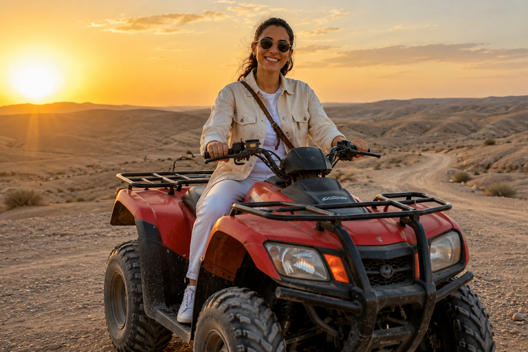 Agafay Desert Quad Bike & Camel Rides with Dinner Show Marrakech: Agafay Desert Quad, Camel Ride & Dinner Show