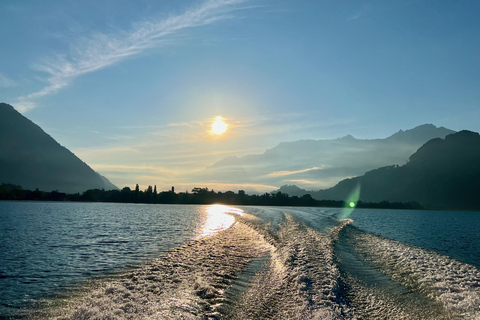 Private 3-Hour Lake Thun Cruise – An Experience with Refreshments
