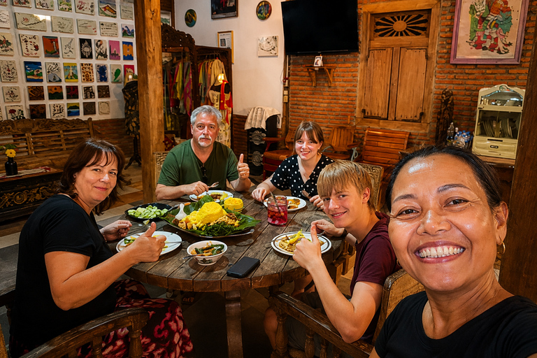 Yogyakarta: Local Market Tour & Mountain Cooking Class Hotel Pickup (Afternoon Sunset Class & Dinner)