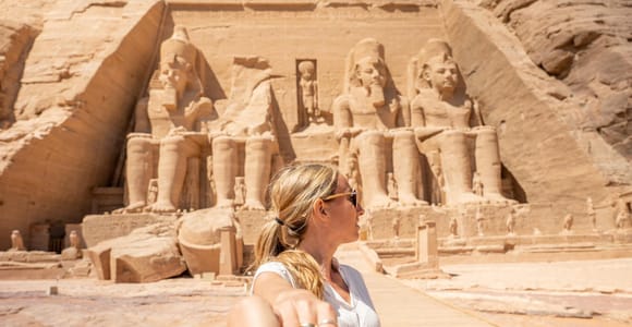 Von Assuan aus: Abu Simbel Tempeltagestour mit Abholung vom Hotel