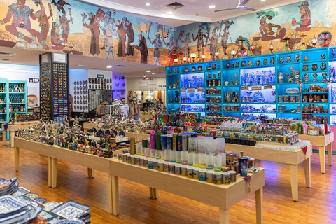 Visita guiada a Cancún: yacimiento arqueológico de El Meco, Cartas y compras