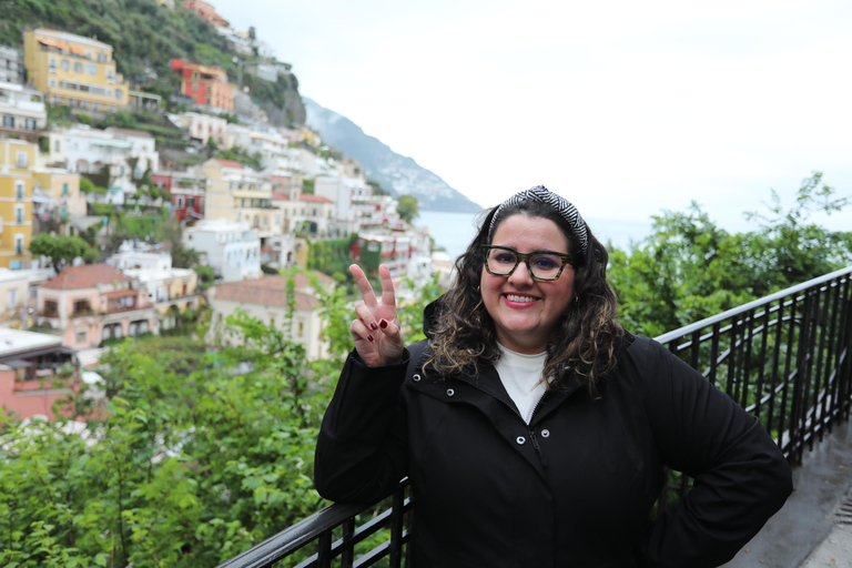 Excursion d&#039;une journée à Positano-Amalfi et Pompéi en voiture de luxe au départ de Rome