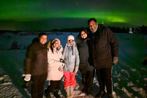 روفانييمي: مطاردة الشفق القطبي الشمالي مع خدمة التوصيل من الفندق