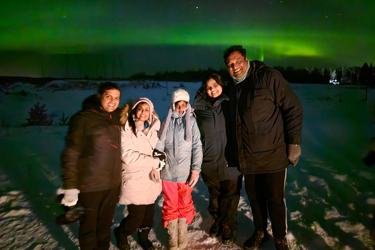 روفانييمي: مطاردة الشفق القطبي الشمالي مع خدمة التوصيل من الفندق