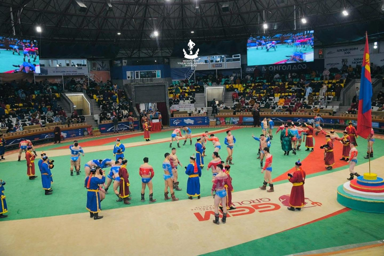 Ulaanbaatar: Mongolian Wrestling Match Ticket Championship of Colleges and Universities 2025