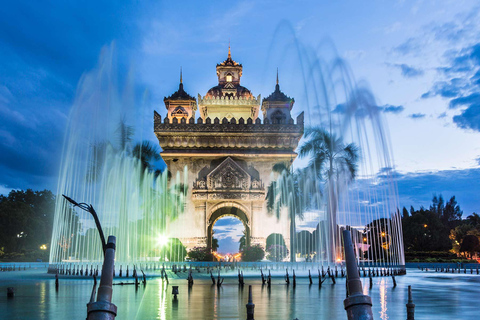 Halve dag de charmes van Vientiane verkennen en ophaalservice vanaf je hotel