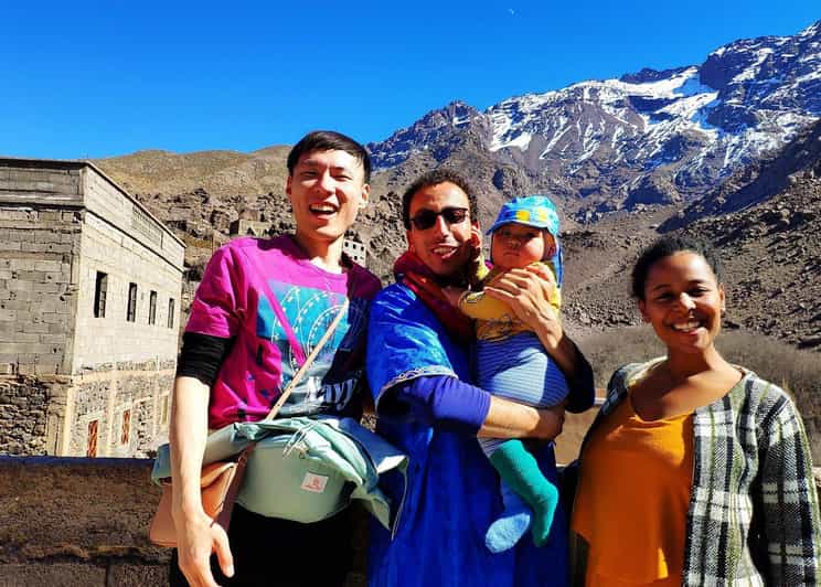 Marrakech : Excursion d'une journée aux 3 vallées, montagnes de l'Atlas et cascades - cascade