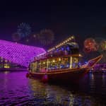 Abu Dhabi: crociera con cena a bordo di un dhow a Capodanno sull'isola di Yas