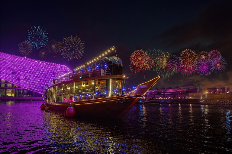 New Year&#039;s Eve Yas island Dhow Dinner Cruise