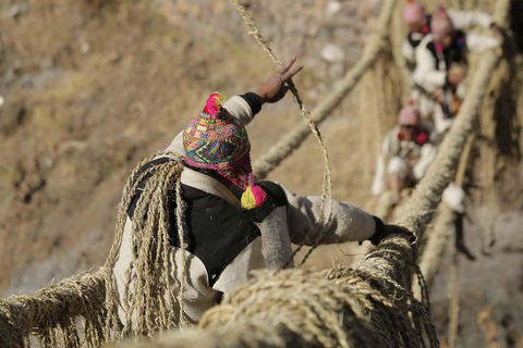 CUSCO SUSPENSION BRIDGE