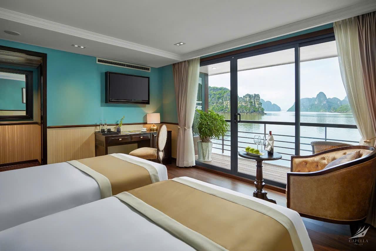 Ha-Long-Bucht & Lan-Ha-Bucht: 3-Tages-Luxus-Kreuzfahrt mit der Capella