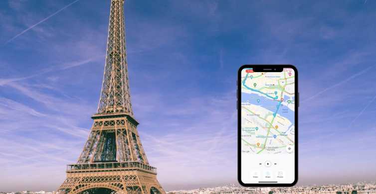 Paryż: Wycieczka z przewodnikiem po atrakcjach z aplikacją mobilną