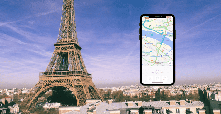 Paryż: Wycieczka z przewodnikiem po atrakcjach z aplikacją mobilną
