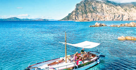 Porto San Paolo: Half Day Boat Tour to Tavolara and Molara