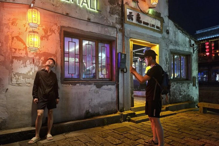 Shanghai: Xitang Night Water Town & Paddleboard Trip