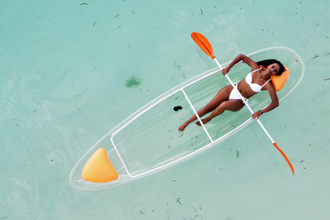 Kayaking Adventures Zanzibar: Discover Nungwi Hidden Shores 1 Hours kayak experiance at shore line Nungwi/kendwa beach