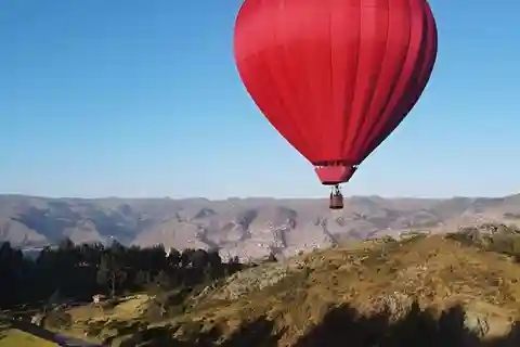 Cusco/Excursion en montgolfière avec champagne-Privé