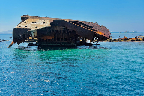 Sharm El Sheikh: Tiran Island Boat Trip w Snorkeling & Lunch