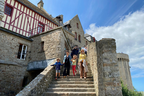 2-dagars privat D-Day Mont Saint-Michel 3 slott med MercedesPrivat erfarenhet