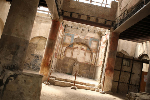 Vesuvius and Herculaneum from Naples