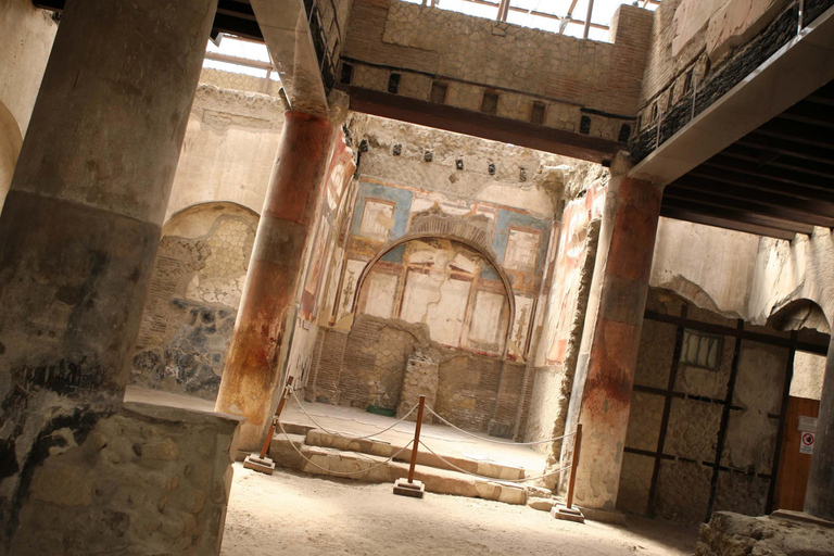 Vesuvius and Herculaneum from Naples