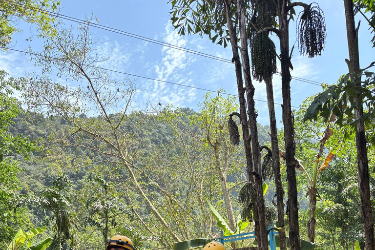 Phong Nha: Zipline Dark Cave & Paradise Cave Exploration Option 4: Full Adventure Experience - Drop-off in Hue
