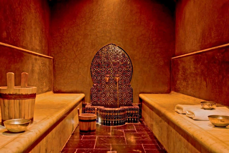 Marrakech : Hammam traditionnel et massage avec transferts à l&#039;hôtel