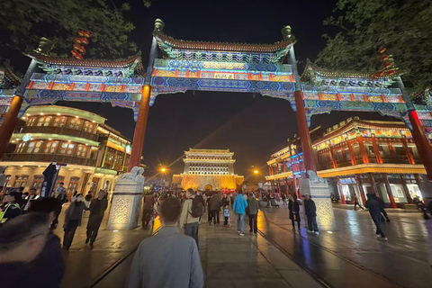 Beijing Glowing Night Private Tour | Hotel Pickup Included Night Tour Without Dinner