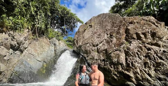 El Yunque hike, river, rope swing and water slides excursion