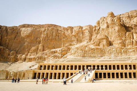 Luxor: volledige dagtocht naar de Westelijke Jordaanoever, lunch en geluid en licht