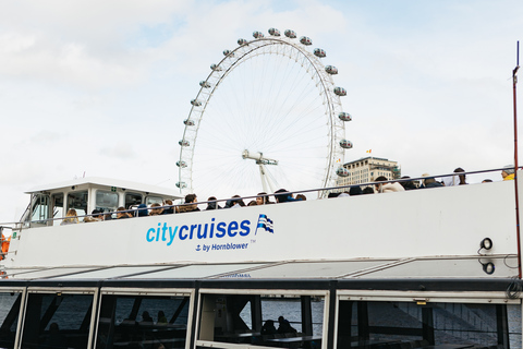 London: Tootbus Hop-On/Hop-Off-Bustour mit Bootsfahrt48-h-Ticket