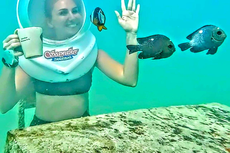 Zanzibar: Nungwi Underwater Seawalk Experience with Transfer Hotel Transfer Not Included (Meeting Point Only)