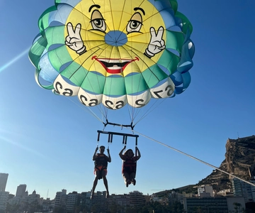 Alicante: Parasailing and Boat Ride