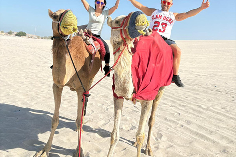 Doha : Private Sunset Desert Safari with Dinner at 4 Star