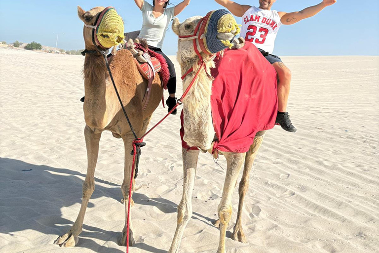 Doha : Private Sunset Desert Safari with Dinner at 4 Star