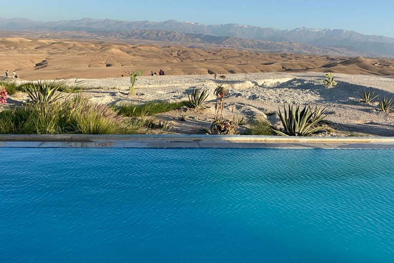 Marrakech : Découverte d'Agafay avec déjeuner et piscine