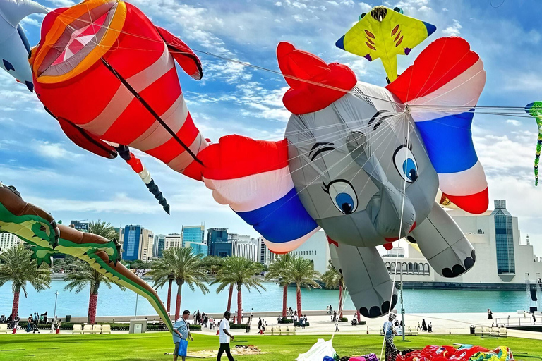 Doha: Kite Festival Experience with Hotel Pickup
