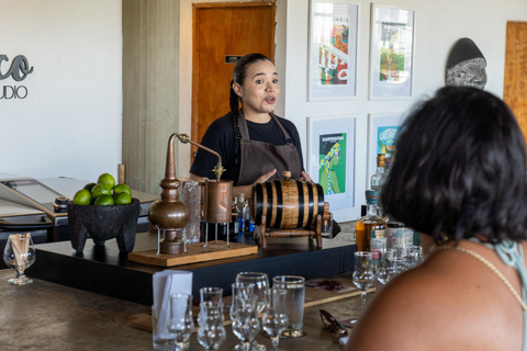 Experiência de degustação expressa de rum e chocolate