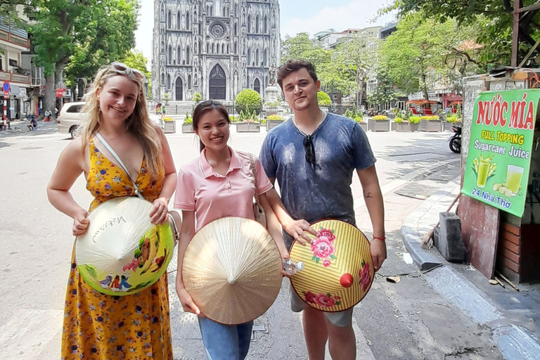 Hanoi Walking Street Food Tour mit englischsprachigem Guide