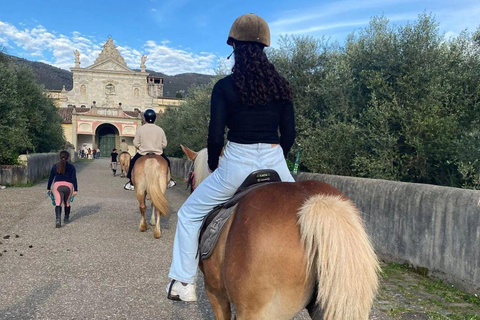 Certosa di Calci: Horseback Riding Experience for Beginners in Nature Horseback ride with aperitif
