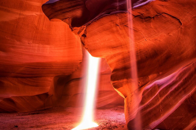 From Las Vegas: Lower Antelope Canyon & Horseshoe Bend Tour Select corresponding pick-up time according to location list