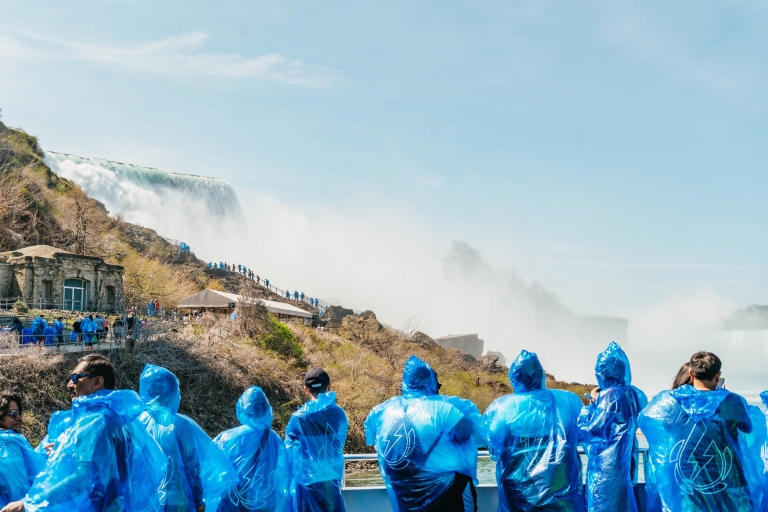 Wodospad Niagara w USA: wycieczka z USA i rejsNiagara: półdniowa wycieczka po stronie amerykańskiej i rejs