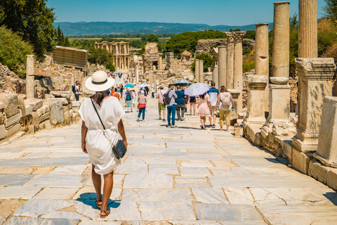 From Kusadasi: Ephesus Small Group Tour with Pickup Ephesus Small Group Tour with Pickup & with Ticket