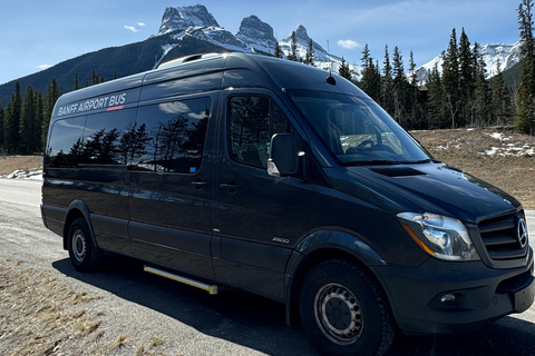 Bus navetta da Banff a Calgary | Aeroporto condiviso