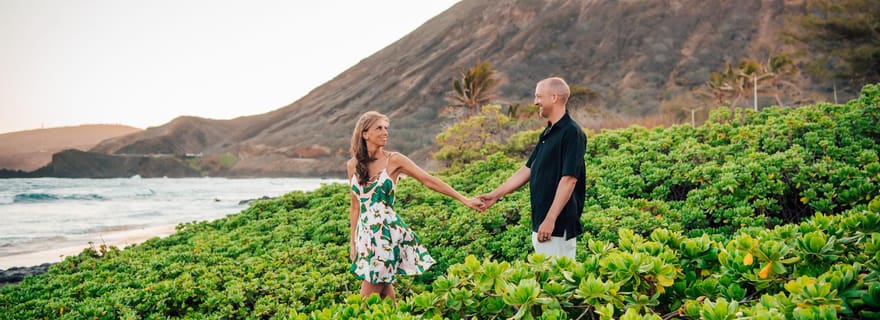 Photos de vacances privées et professionnelles à Oahu